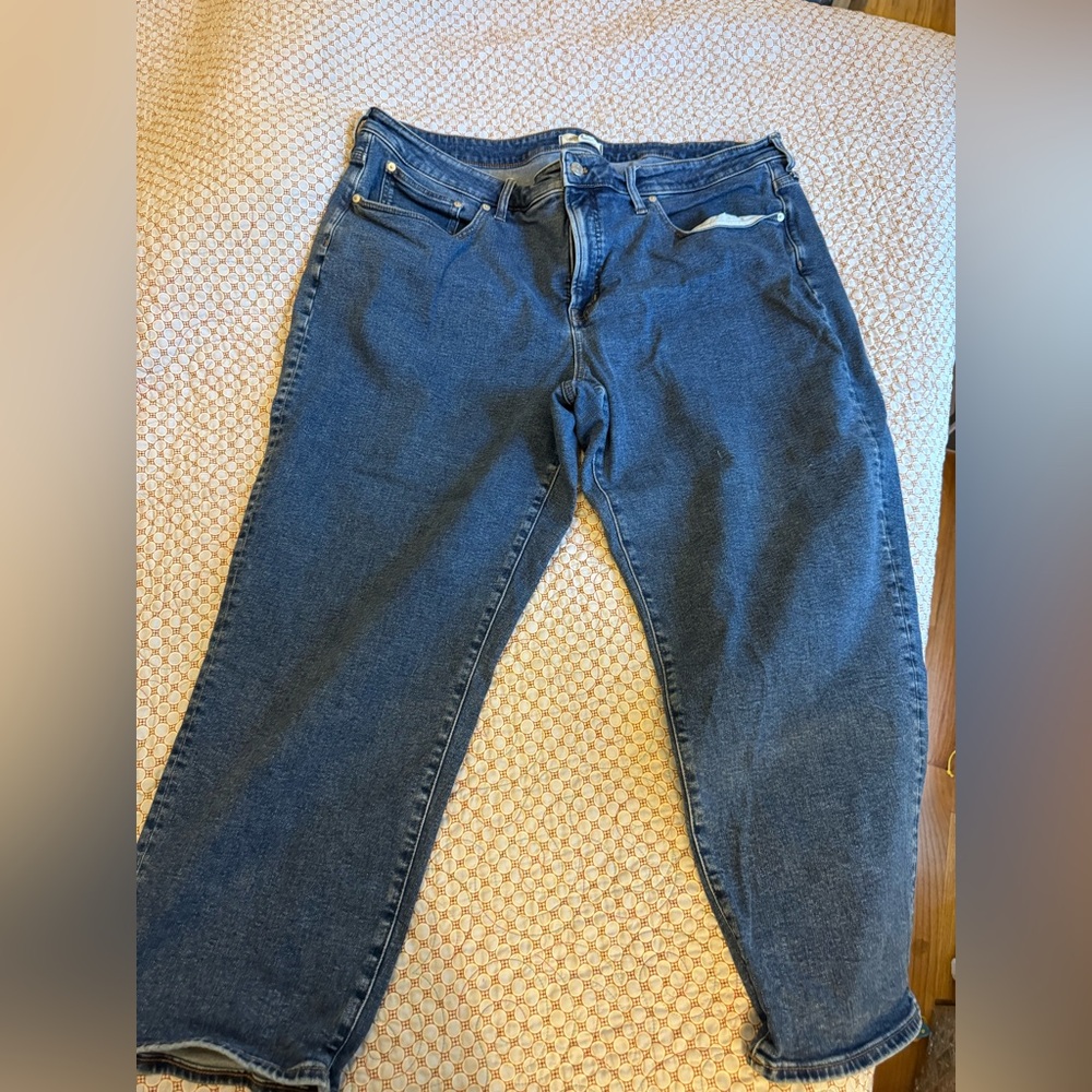 Madewell Plus Size 22w Perfect Vintage Straight Leg Jeans